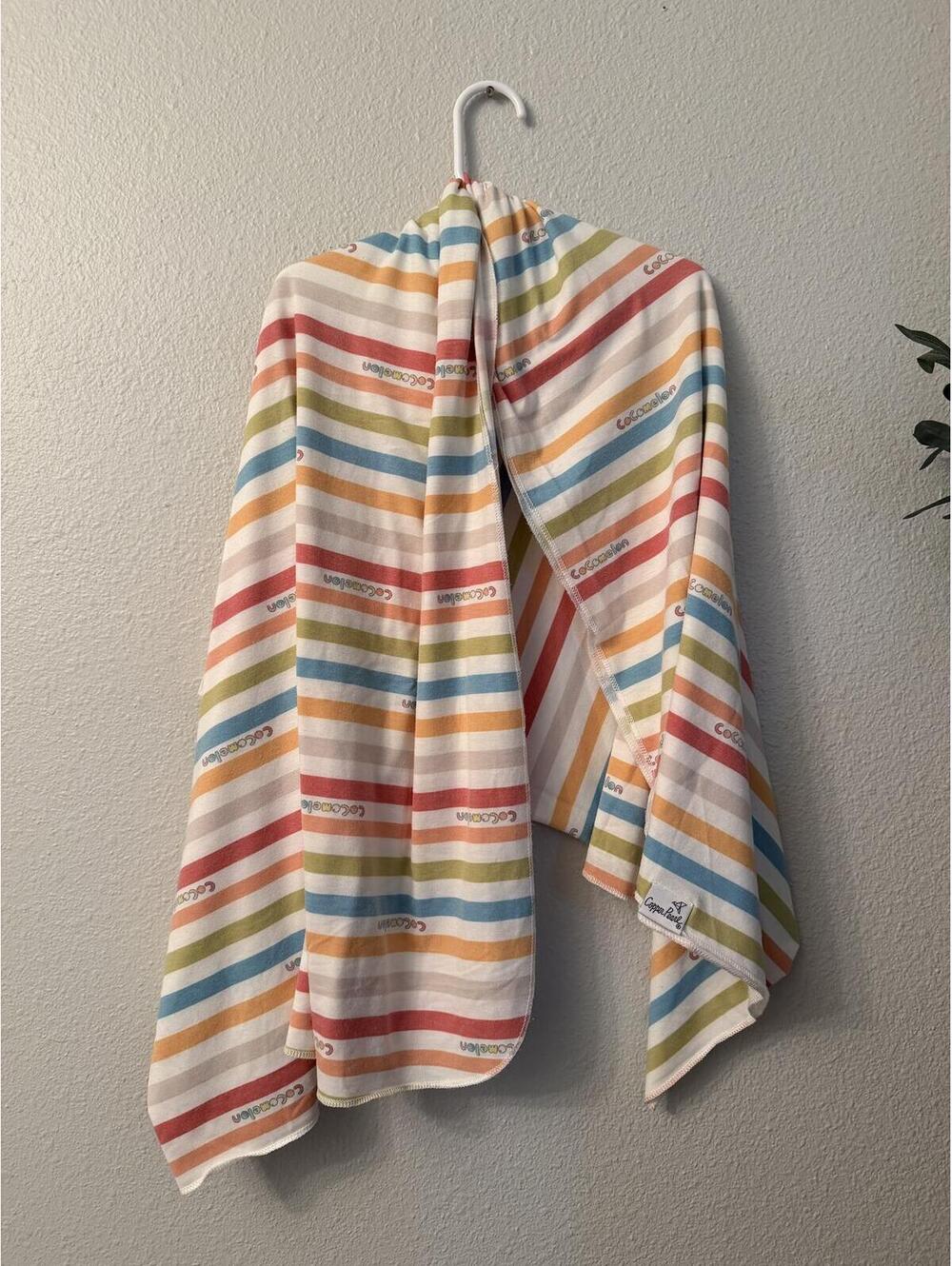 Copper pearl bamboo swaddle cocomelon
